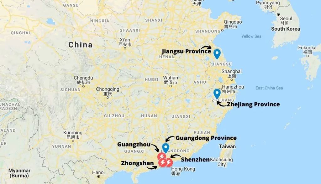 Clusters of Chinas LED Light Industry